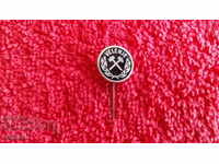 Old needle badge marked VELENJE