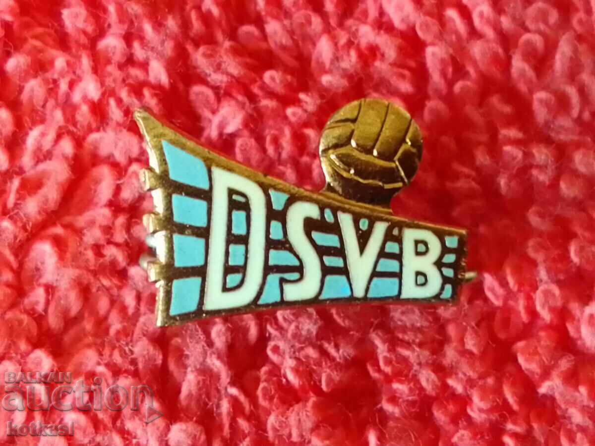 Auction Old sports badge enamel Volleyball GDR DDR excellent DSVB Auction Old sports badge enamel Volleyball GDR DDR excellent DSVB