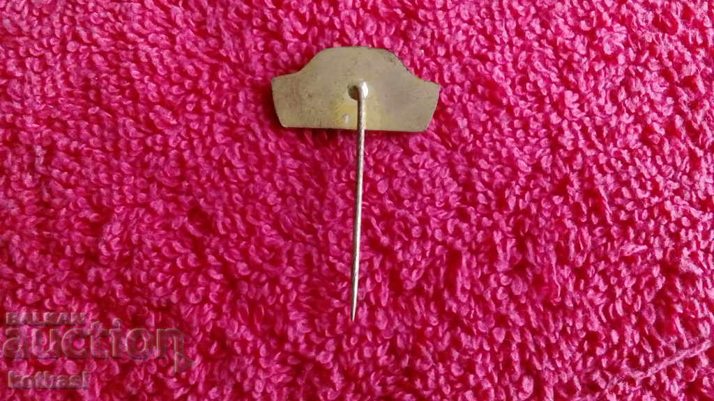 Παράδοση Παλιό μασίφ σήμα μπρούτζινη καρφίτσα Skoda RALLYE SKODA 75 Παράδοση Παλιό μασίφ σήμα μπρούτζινη καρφίτσα Skoda RALLYE SKODA 75