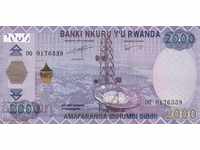 2000 φράγκα 2014, Ρουάντα