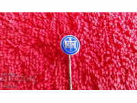 Old silver 935 badge needle enamel KTM