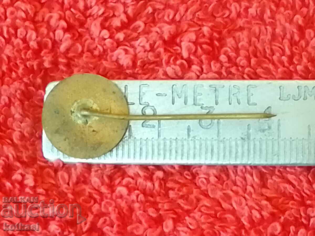 Old rare badge bronze pin GRMP BALCHIK drilling oil with price 10.50 BGN | € 5.37 Old rare badge bronze pin GRMP BALCHIK drilling oil with price 10.50 BGN | € 5.37