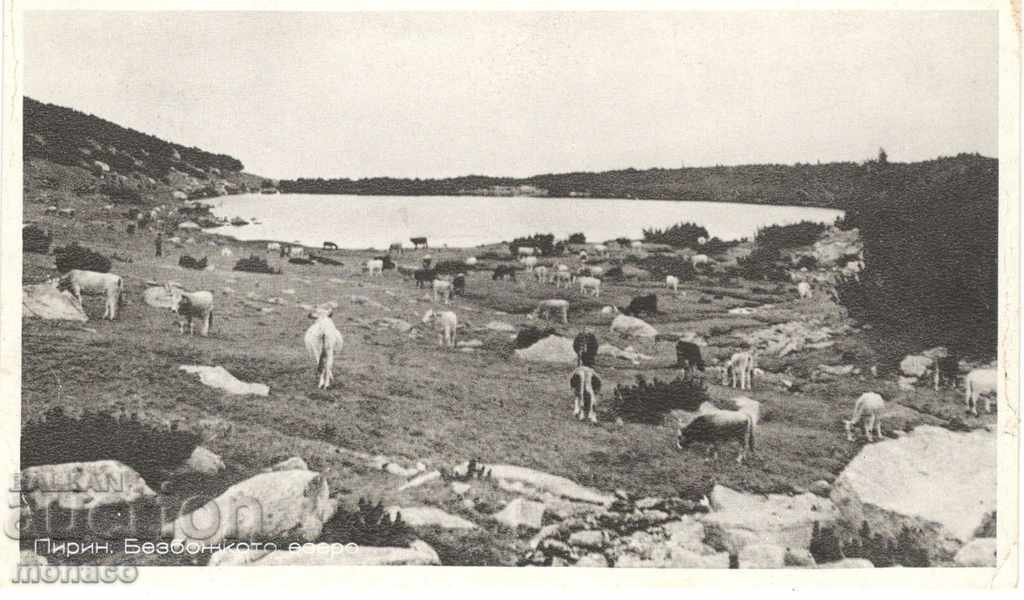 Old postcard - Rila, Lake of God