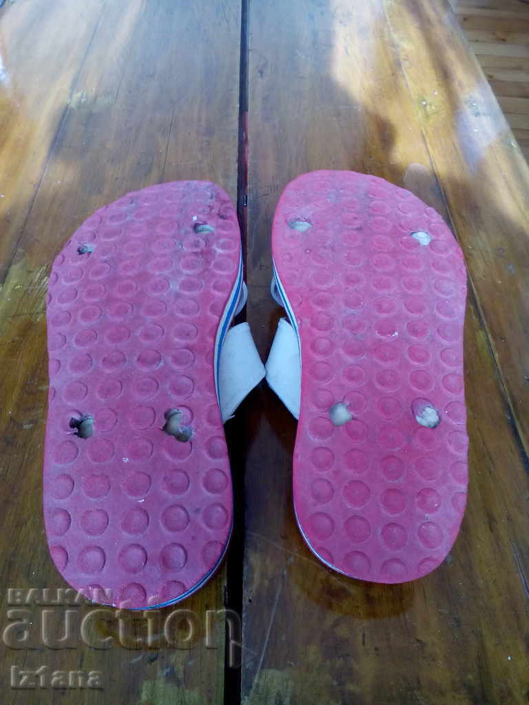 Old Sofia Mitshukoshi flip flops - 5