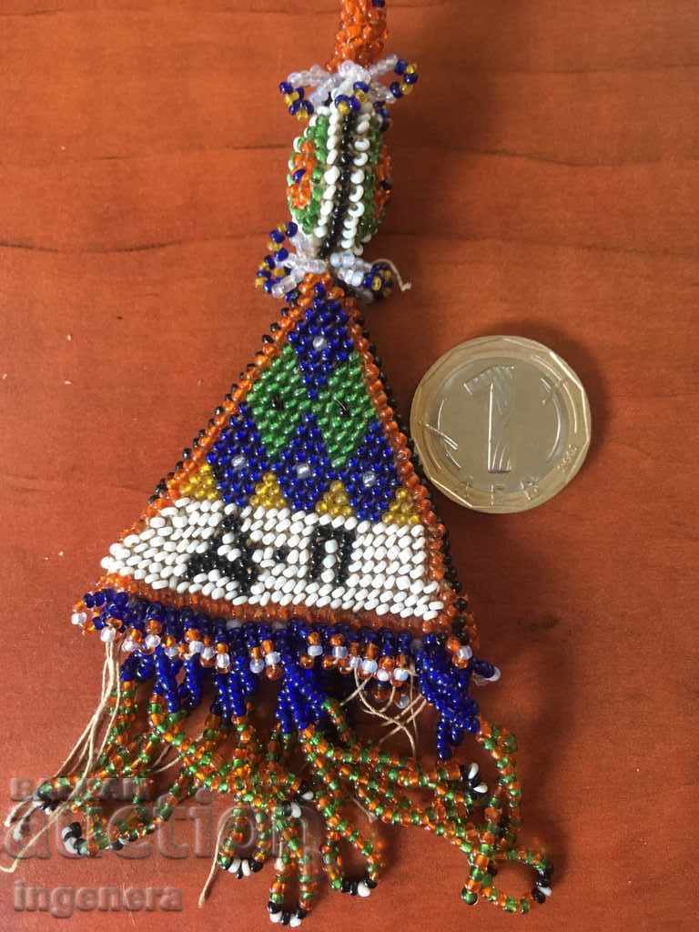 Auction AMULET TOTEM EMBLEM SOUVENIR FULLY OF BEADS-1929 Auction AMULET TOTEM EMBLEM SOUVENIR FULLY OF BEADS-1929