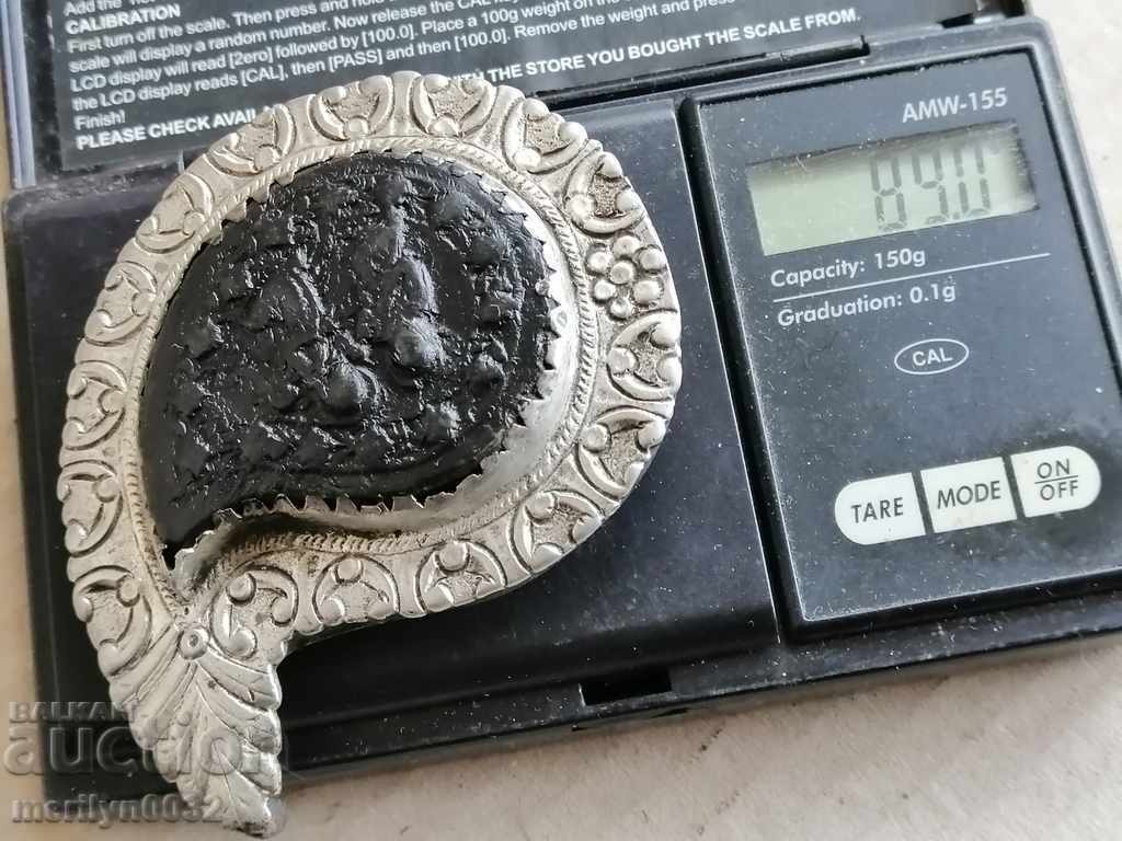 Revival silver pafts with horn silver pafts - 6 Revival silver pafts with horn silver pafts - 6