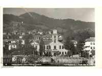 Παλαιά καρτ ποστάλ - Τσεπελάρε, θέα στην εκκλησία