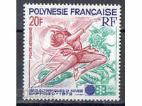 1972. French Polynesia. Winter Olympics - Sapporo, Yap.