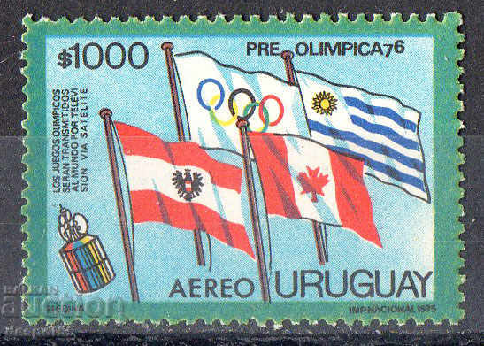 1975. Ουρουγουάη. Ολυμπιακοί Αγώνες - Μόντρεαλ '76, Καναδάς.