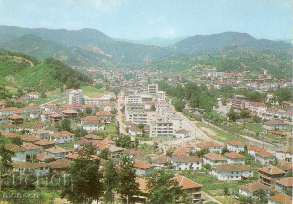 Old postcard - Zlatograd, General view