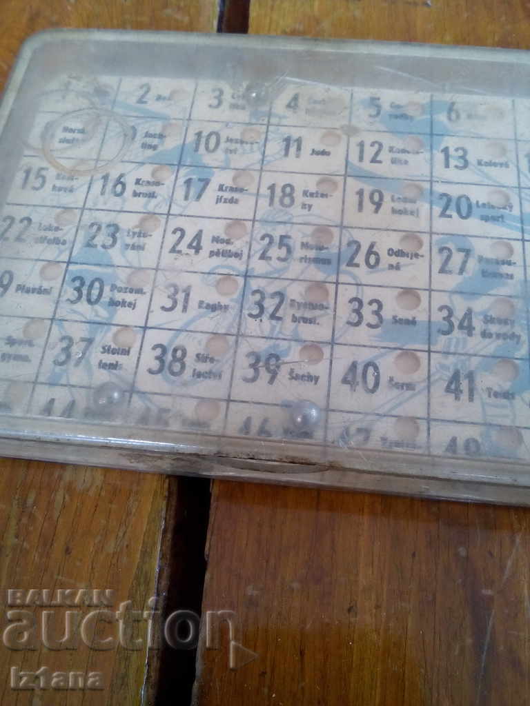 Auction An old handbook for Toto, Lotto Auction An old handbook for Toto, Lotto