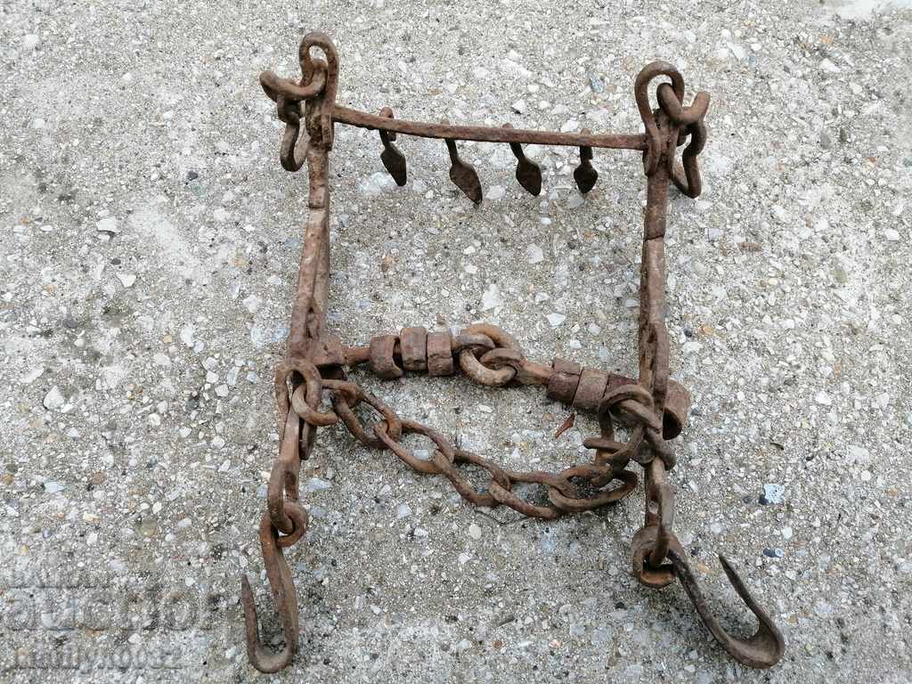 Ottoman Hand Wrought Bridle, Wrought Iron, Cavalry with price 115.00 BGN | € 58.80