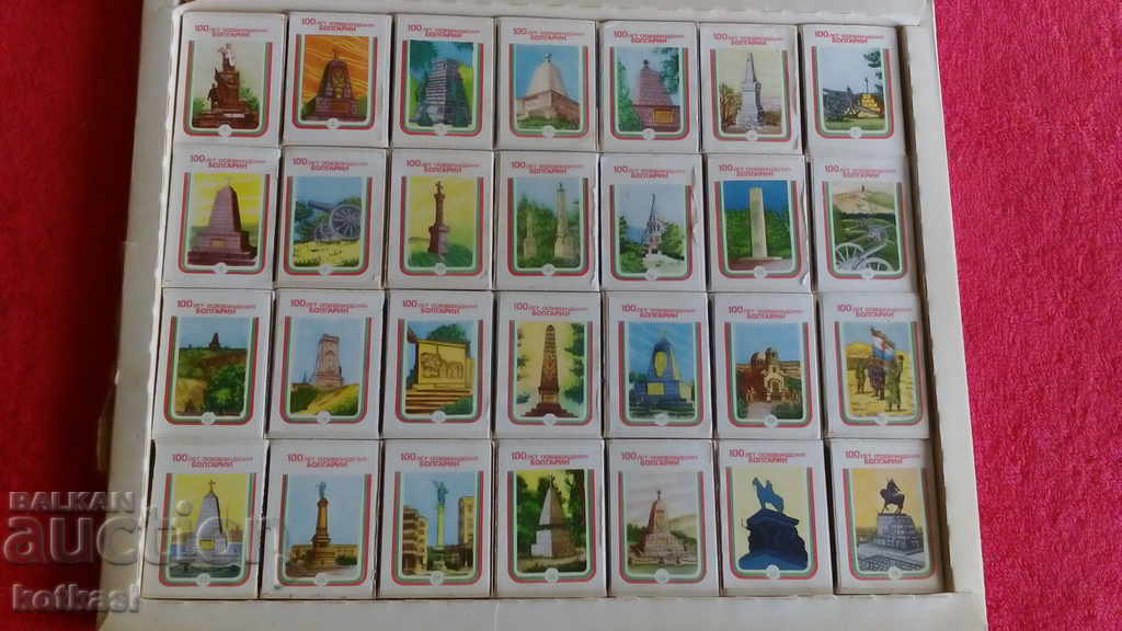 Lot of 28 full unused match boxes Liberation collection - 5 Lot of 28 full unused match boxes Liberation collection - 5