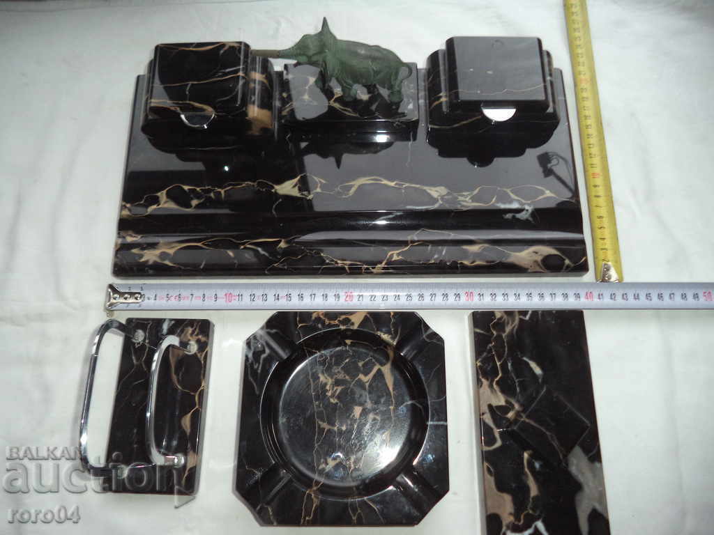 SET DE LUX - GRANIT NEGRU - 5