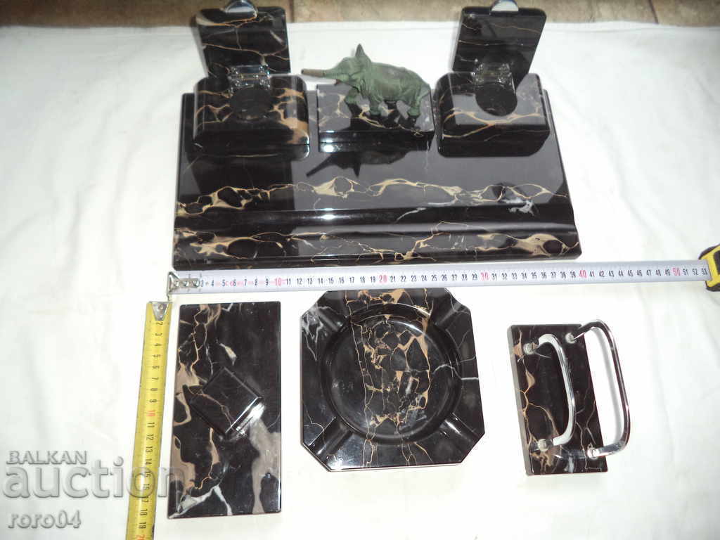 SET DE LUX - GRANIT NEGRU - 6