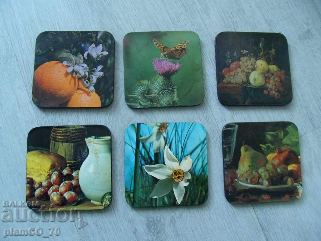 No. 3772 old cork coasters