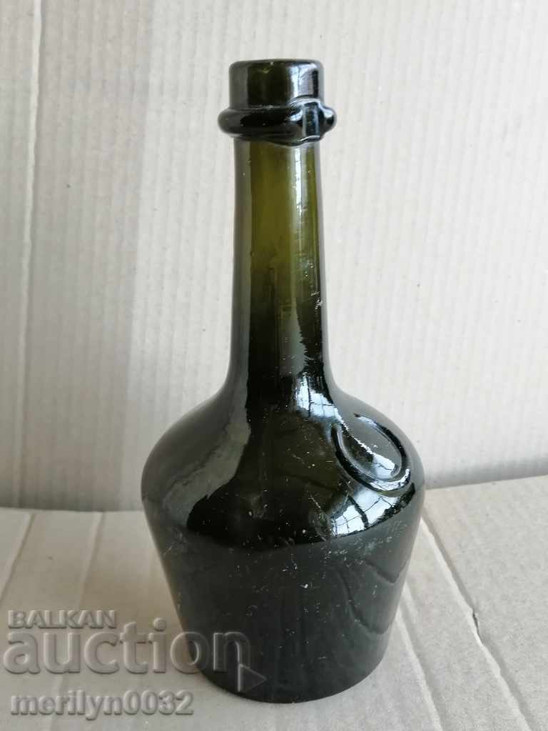 Γυάλινα μπουκάλια παλαιού κονιάκ - 6