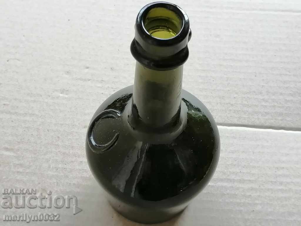 Γυάλινα μπουκάλια παλαιού κονιάκ - 7