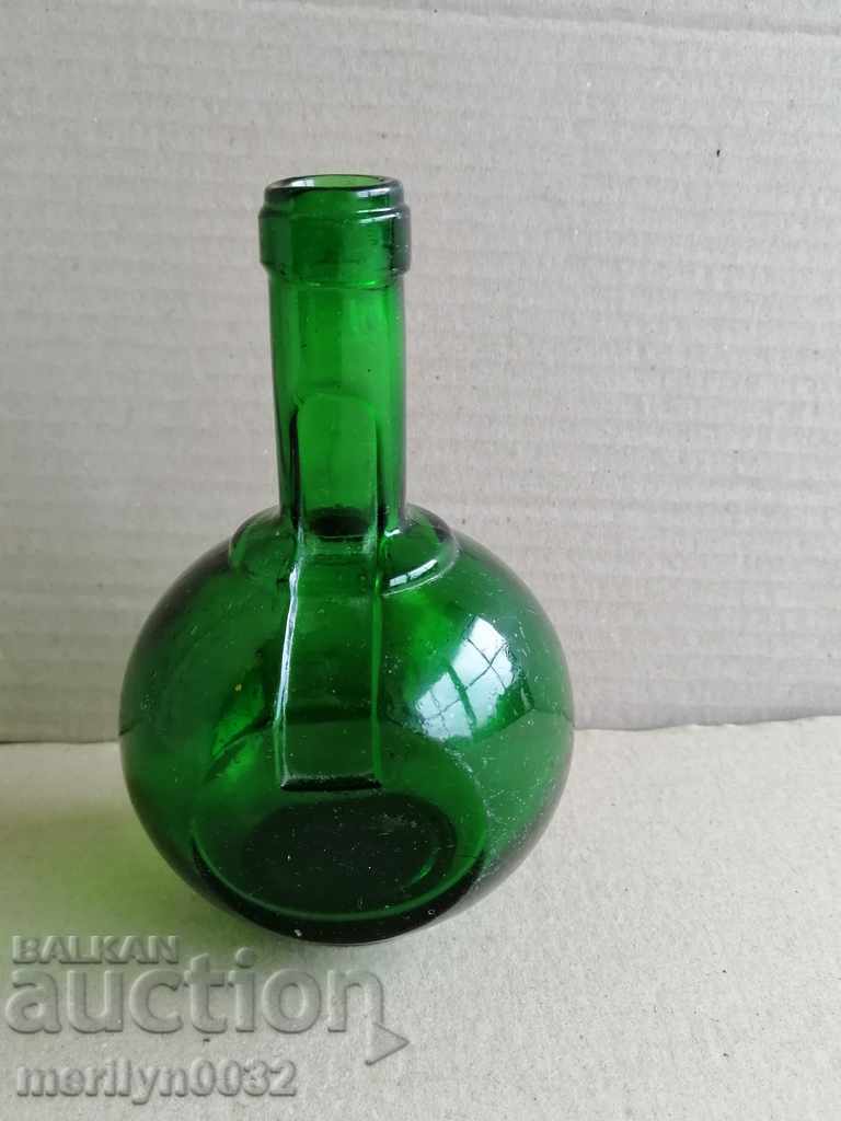 A glass bottle of Benedectin cognac - 5 A glass bottle of Benedectin cognac - 5