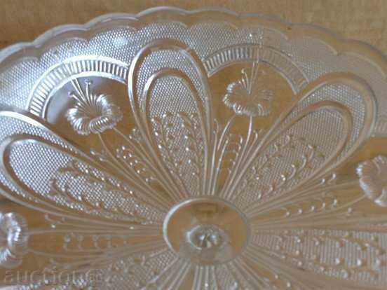 Auction  Crystal glass fruit bowl, bowl, candy, glass