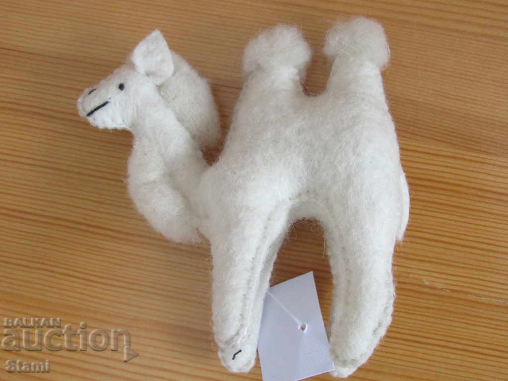 Camel - Ecologically clean toy from felt, handmade, with price 16.00 BGN | € 8.18 Camel - Ecologically clean toy from felt, handmade, with price 16.00 BGN | € 8.18