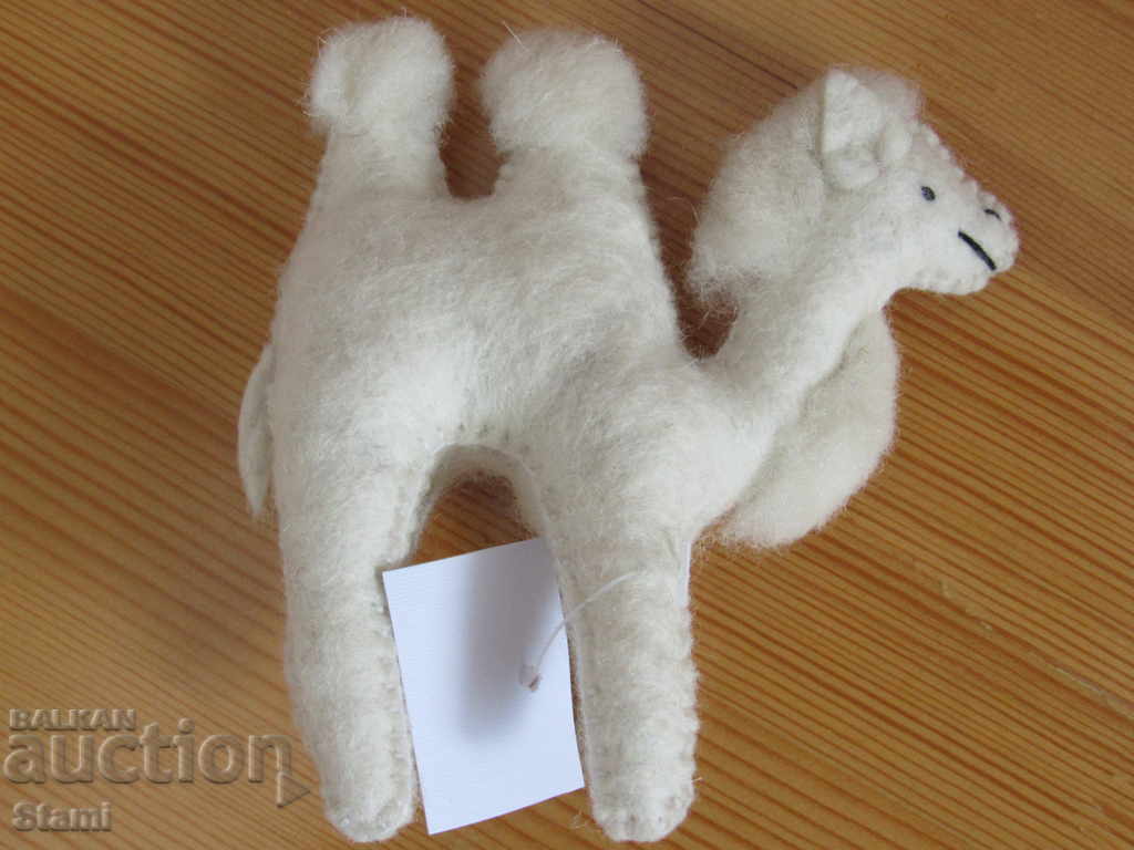 Auction Camel - Ecologically clean toy from felt, handmade, Auction Camel - Ecologically clean toy from felt, handmade,