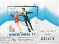 1979 Ungaria. Jocurile Olimpice de iarnă, Lake Placid - SUA. bloc