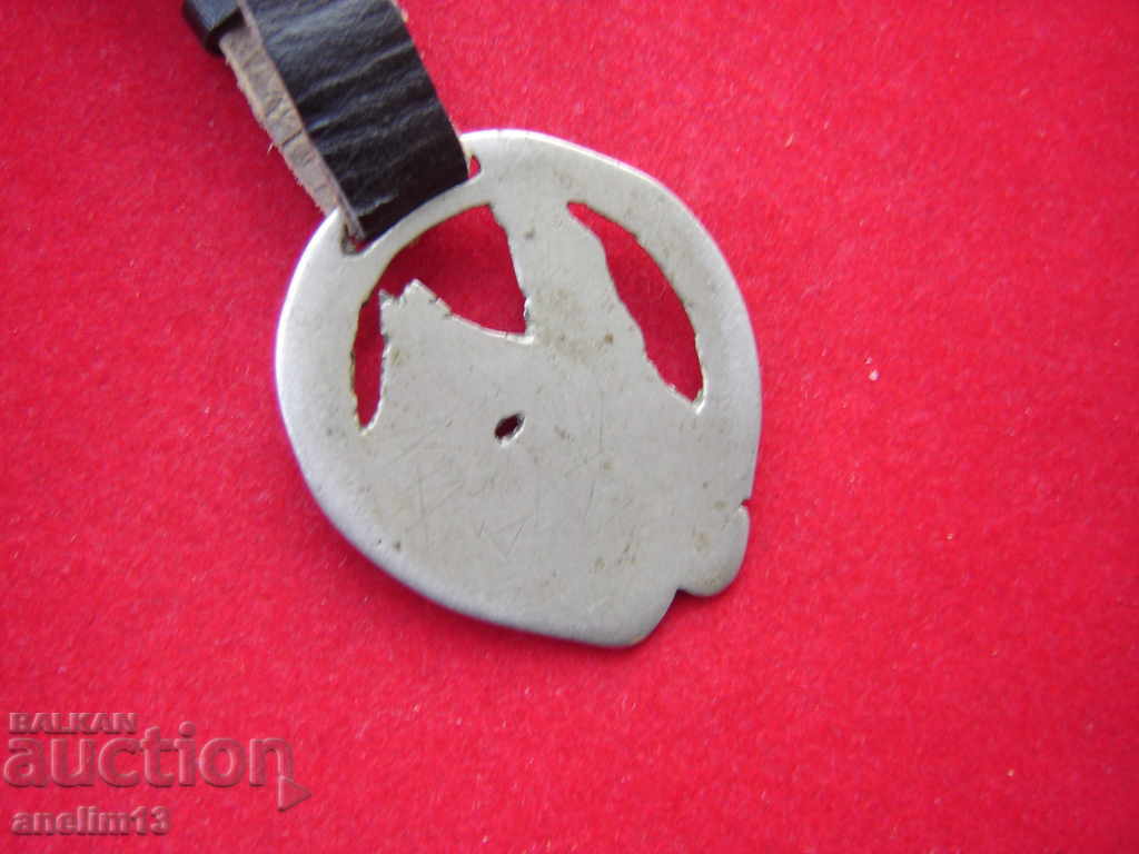 Antique Pocket Watch Fob Horseshoe Clover - 7 Antique Pocket Watch Fob Horseshoe Clover - 7