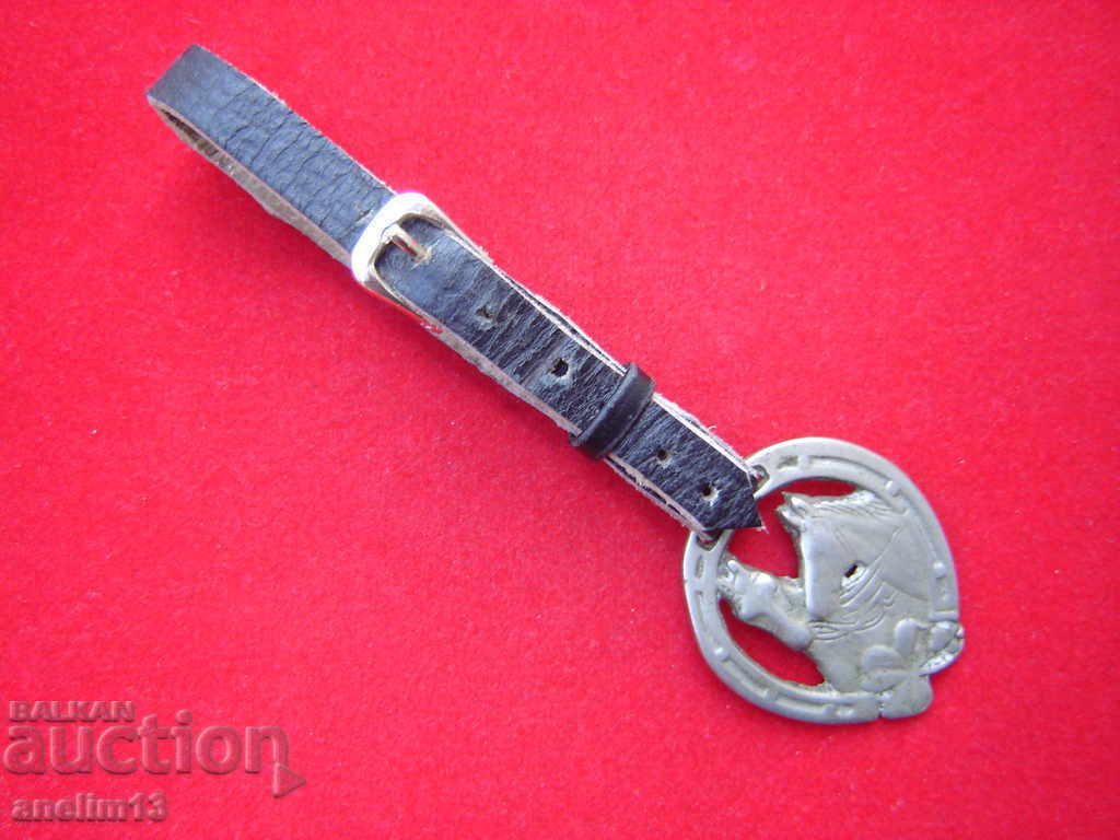 СТАР  КЮСТЕК ЗА ДЖОБЕН ЧАСОВНИК ПОДКОВА КОНЕ ДЕТЕЛИНА