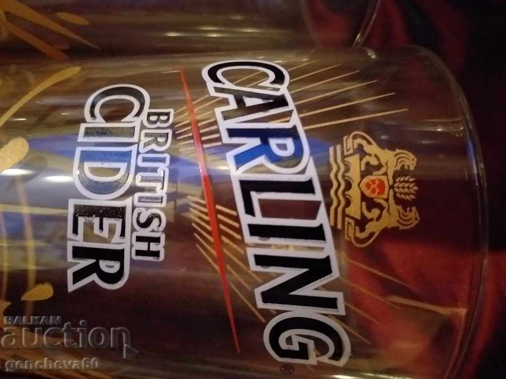 Аукцион Сервиз стъклени чаши ,, CIDER/BRITISH "
