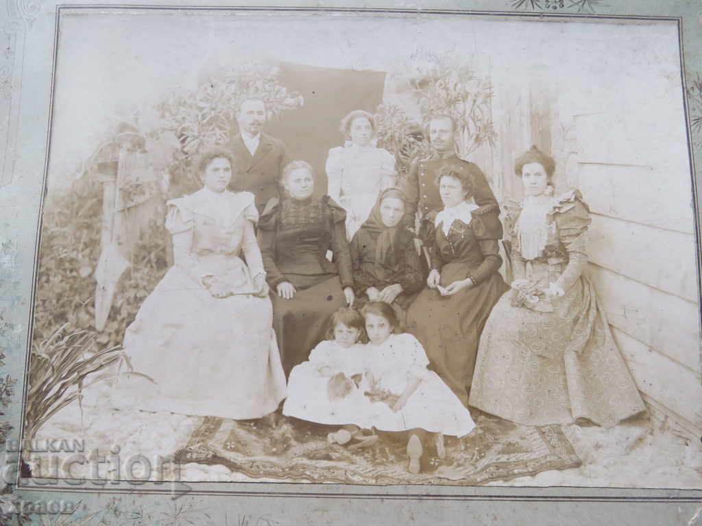 FOTO VECHE - CARTON - MARE - 0316
