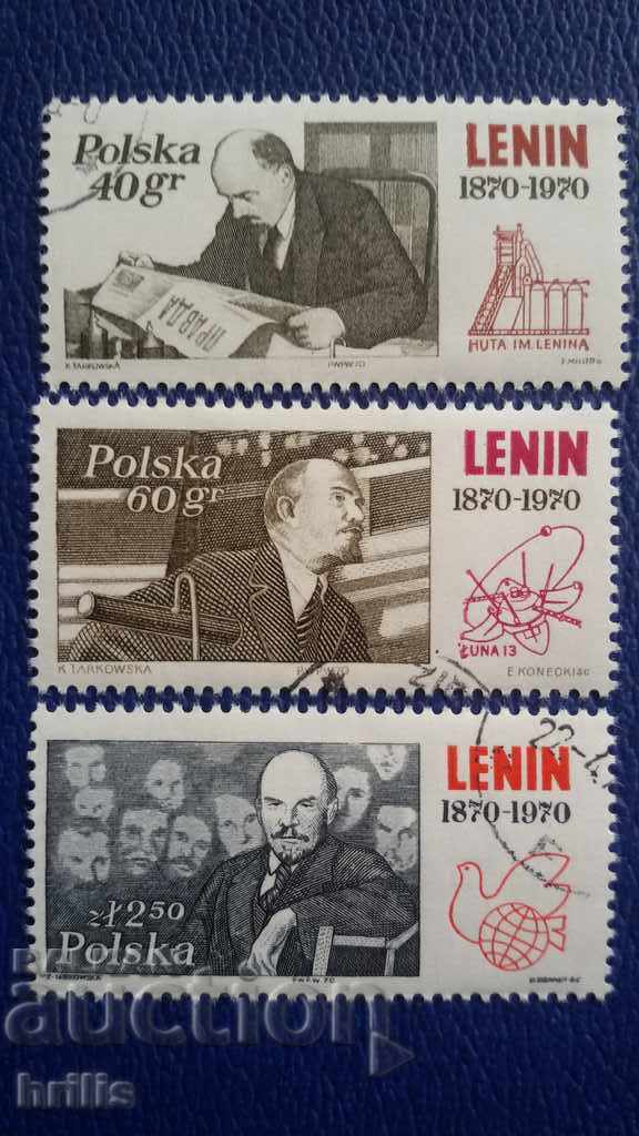 POLONIA 1970 - Lenin, la 100 de ani de la naștere