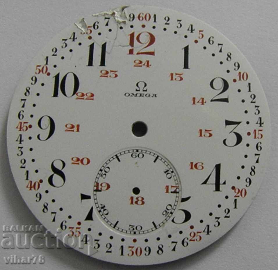 Delivery of PORCELAIN DIAL OMEGA-OMEGA Delivery of PORCELAIN DIAL OMEGA-OMEGA