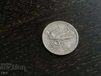 Монета - Италия - 20 чентесими | 1914г.