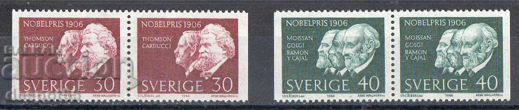 1966. Sweden. Nobel Prizes 1906