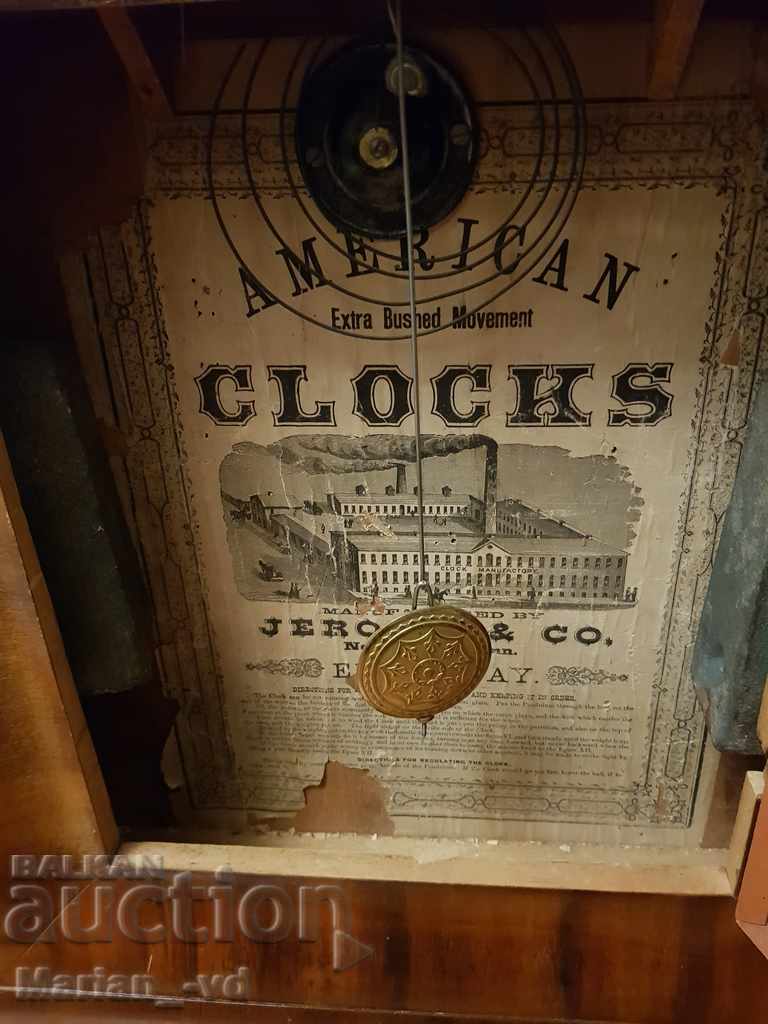 Old American wall clock - 6 Old American wall clock - 6