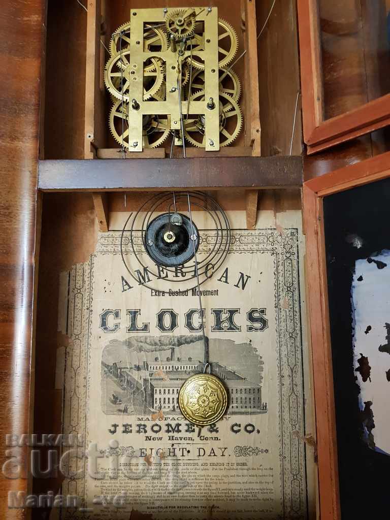 Old American wall clock - 7 Old American wall clock - 7