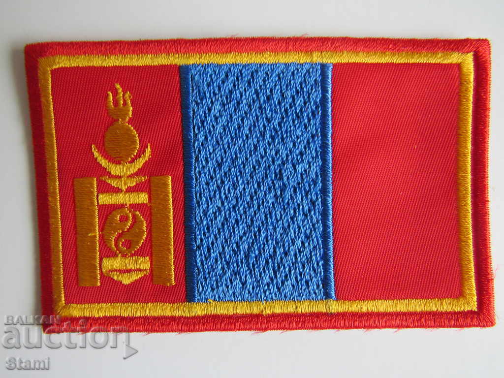 Пач емблема - Монголски флаг, Монголия
