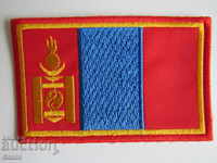 Patch emblem - Mongolian flag, Mongolia