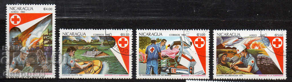 1983. Nicaragua. Crucea Roșie.