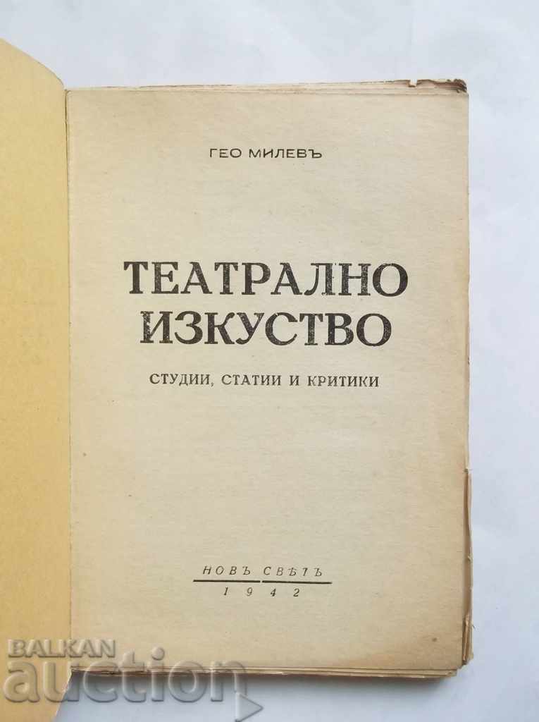 Theatrical Art - Geo Milev 1942 with price 20.00 BGN | € 10.23 Theatrical Art - Geo Milev 1942 with price 20.00 BGN | € 10.23