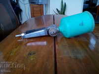 Old compressor gun for painting