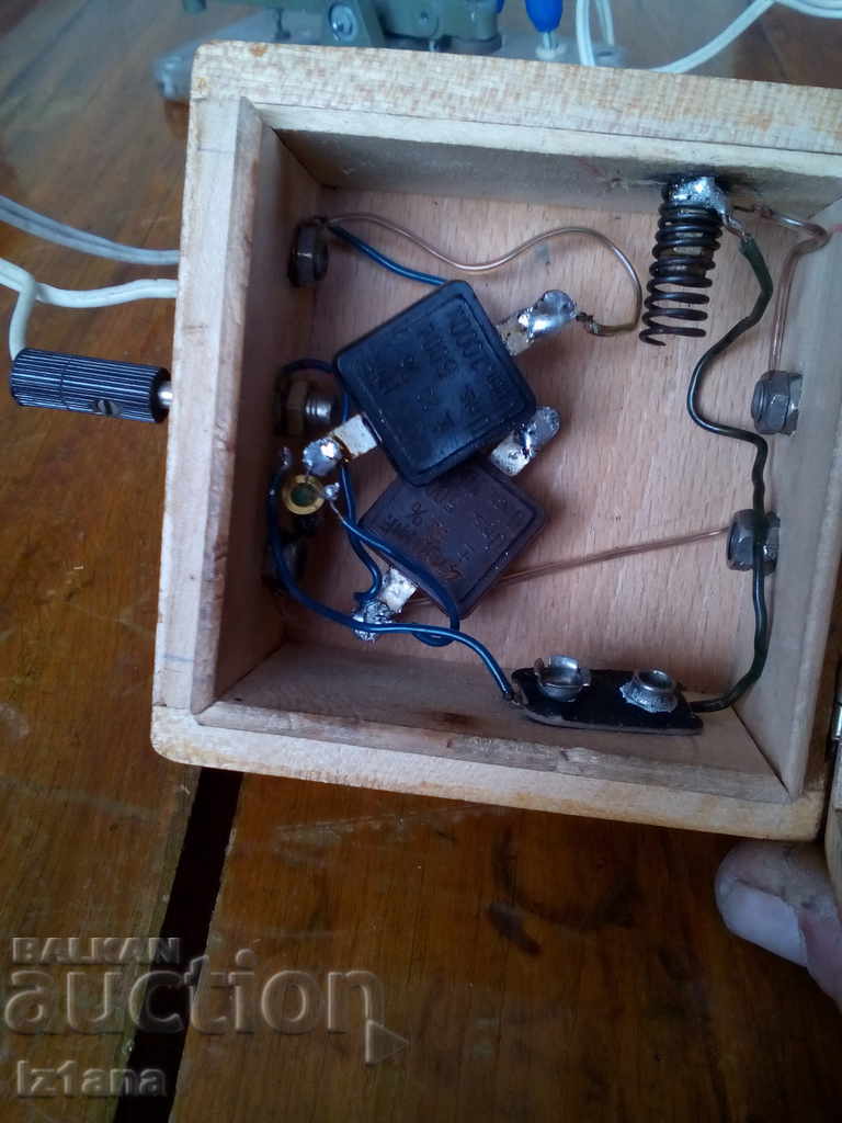 Old Morse manipulator, key, buzzer - 6 Old Morse manipulator, key, buzzer - 6