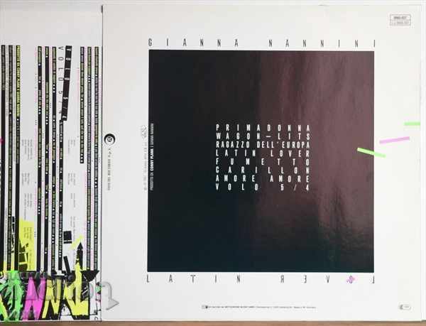 Gianna Nannini - Latin Lover 1982 with price 12.00 BGN | € 6.14 Gianna Nannini - Latin Lover 1982 with price 12.00 BGN | € 6.14