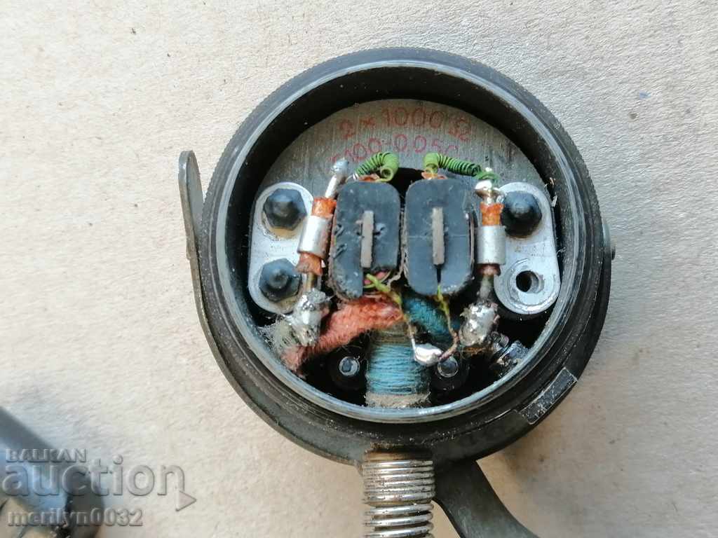 Auction Headphones from the German radio station Wehrmacht WWII ORIGINAL Auction Headphones from the German radio station Wehrmacht WWII ORIGINAL