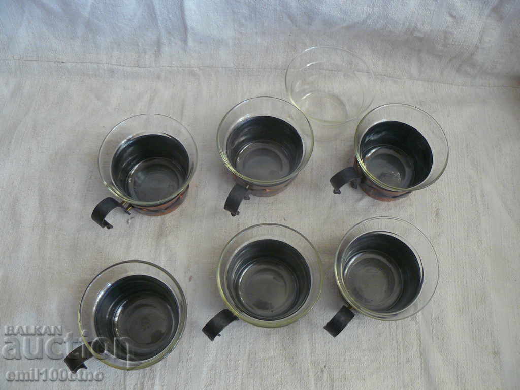 Delivery of Coffee glassware set with coasters Delivery of Coffee glassware set with coasters