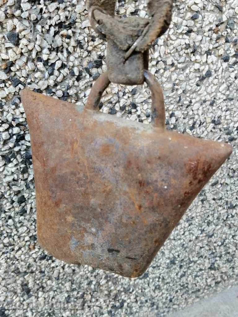 Old bell with a belt, chan, bell, tumbel, with price 31.00 BGN | € 15.85 Old bell with a belt, chan, bell, tumbel, with price 31.00 BGN | € 15.85