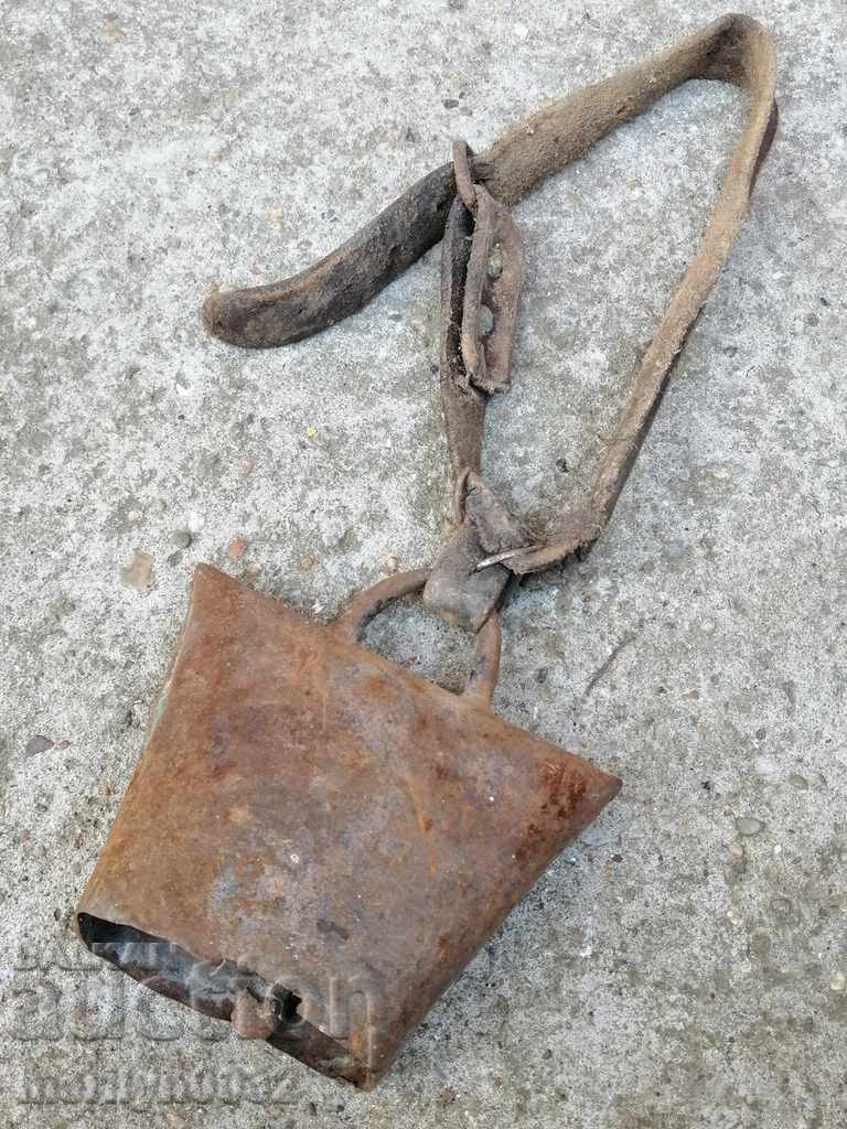 Old bell with a belt, chan, bell, tumbel, - 7 Old bell with a belt, chan, bell, tumbel, - 7