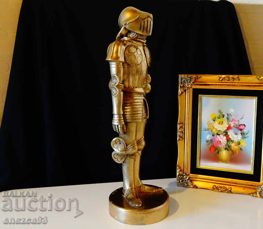 Arnaldo Fazzi (1855 - 1944) sculpture, statue Knight. with price 249.00 BGN | € 127.31 Arnaldo Fazzi (1855 - 1944) sculpture, statue Knight. with price 249.00 BGN | € 127.31