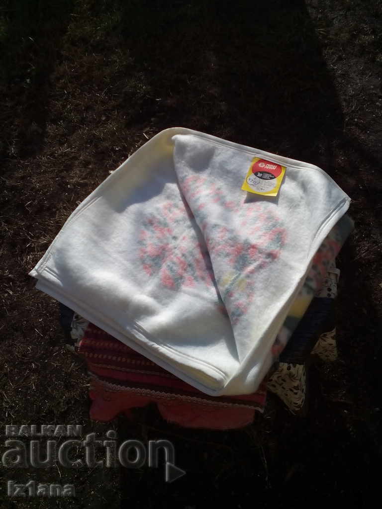 Delivery of Old baby blanket
